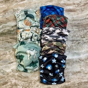 8 Washable Male Dog Diapers/Belly Bands - XS